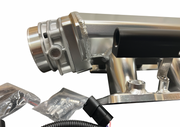 LS Low Profile Metal Fabricated Intake Manifold DBW LS1 LS2 LS6 102mm Cathedral - Parts Agent