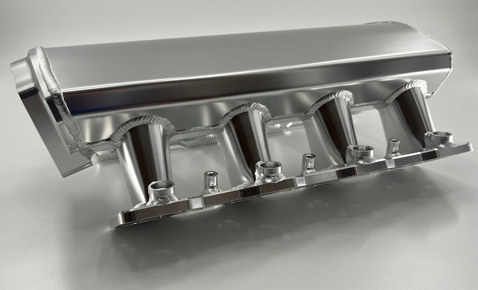 LS Low Profile Metal Fabricated Intake Manifold GM LS1 LS2 LS6 92mm Cathedral US - Parts Agent