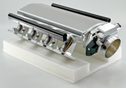 LS Low Profile Sheet Metal Fabricated Intake Manifold GM LS1 LS2 LS6 102mm USA - Parts Agent