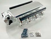 LS Low Profile Sheet Metal Fabricated Intake Manifold GM LS1 LS2 LS6 102mm USA - Parts Agent