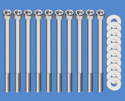 LS Truck Intake Manifold Bolts Stainless Steel Kit Vortec 4.8 5.3 6.0 6.2L LS1 - Parts Agent