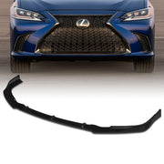 Lexus ES 350 2019-2021 3-Piece Style Front Bumper Lip Gloss Black - Parts Agent