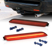 Lexus GX470 2003-2007 / IS F 2008-2014 / NX200t NX300 NX300h 2015-2021 / RC300t RC300 RC350 RC F 2015-2022 / RX300 1999-2003 / Toyota Avalon 2013-2018 / RAV4 2019-2021 / Sienna 2011-2020 Rear Red LED Reflector Lights Red Len - Parts Agent