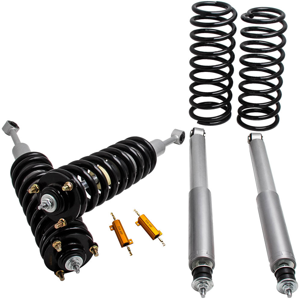 Lexus GX470 2003-2009 4 Wheel Air Suspension to Coil Springs Struts Shocks Kit lowering kit - Parts Agent