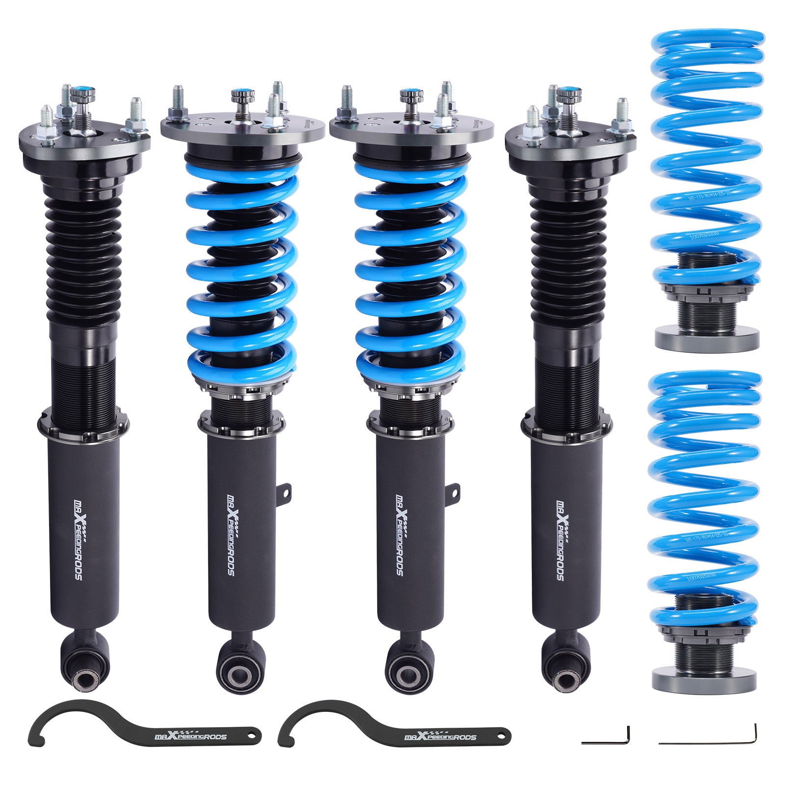 Lexus IS250 / IS350 Sedan RWD (XE30) 2014-2016 24 Step Damper Coilovers Lowering Kit - Parts Agent