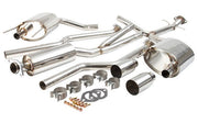 Lexus IS250 IS350 RWD 2006-2013 Dual Stainless Steel Catback Exhaust System (Piping: 2.5