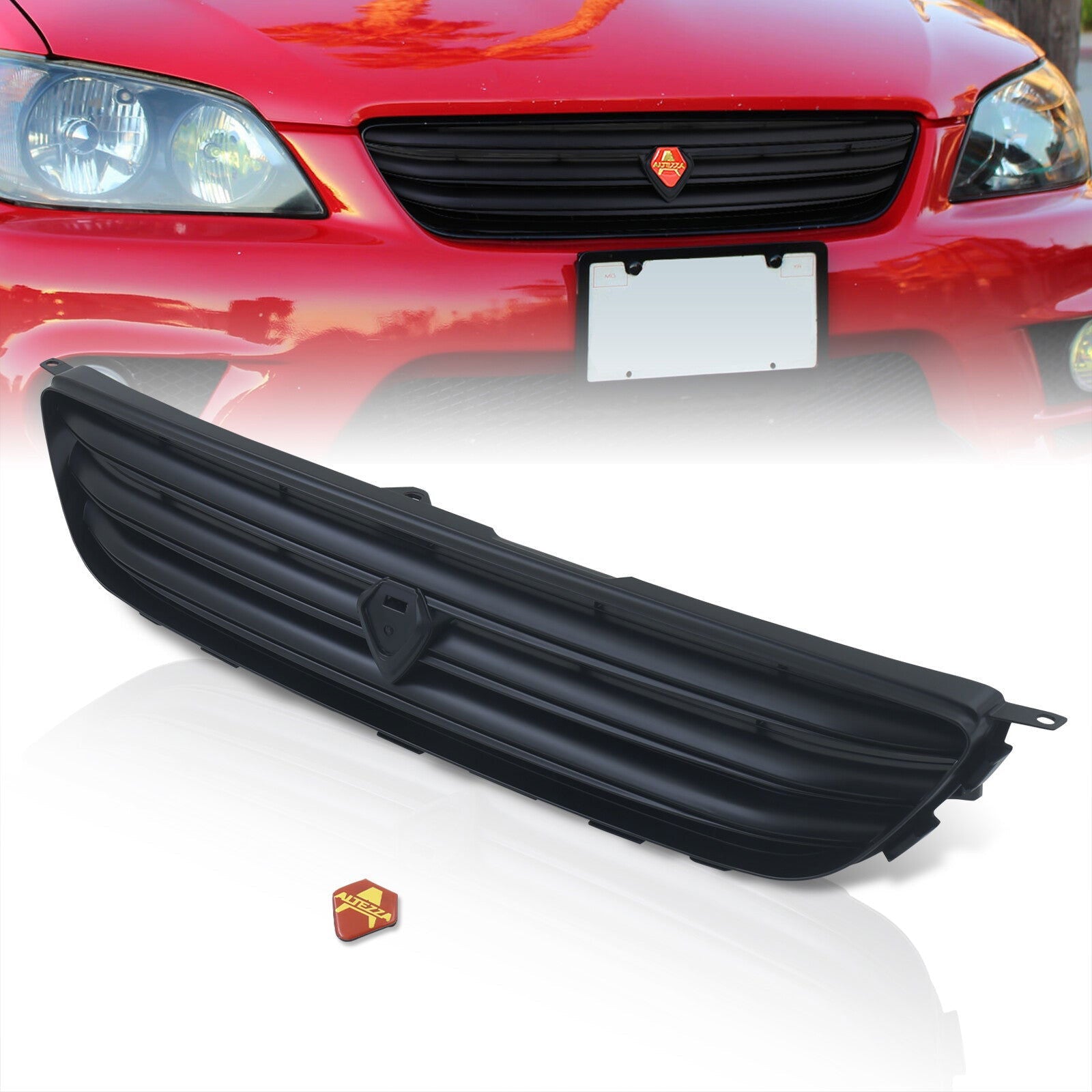 Lexus IS300 2001-2005 Altezza Style Front Grille Black - Parts Agent