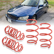 Lexus IS300 2001-2005 Lowering Springs Red (Front ~2.0