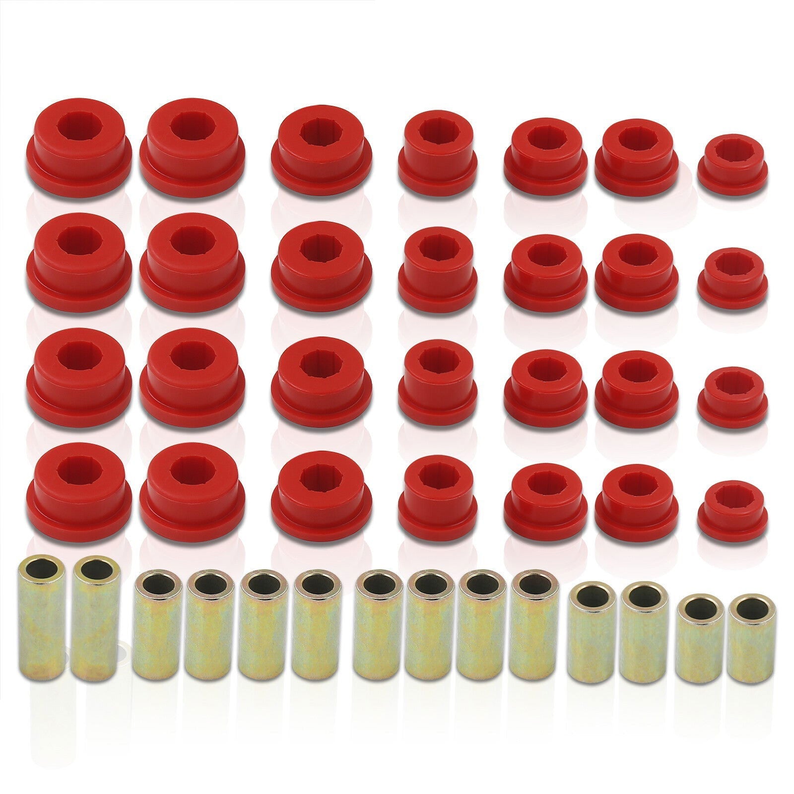 Lexus SC300 SC400 1992-1996 Rear Control Arm Bushings Kit Red - Parts Agent