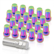 M12 x 1.25 OEM Style Steel Lug Nuts Neo Chrome (20 Piece) - Parts Agent