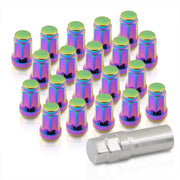 M12 x 1.5 OEM Style Steel Lug Nuts Neo Chrome (20 Piece) - Parts Agent