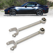 Mazda Miata MX-5 2016-2023 Rear Lower Adjustable Camber Kit Control Arms Silver - Parts Agent