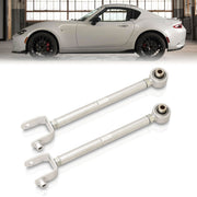 Mazda Miata MX-5 2016-2023 Rear Lower Adjustable Traction Control Arms Silver - Parts Agent