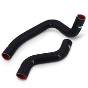 Mazda RX7 1993-1997 Silicone Radiator Hoses Black - Parts Agent