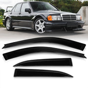 Mercedes-Benz Benz W201 1982-1993 4 Door Tape On Window Visors - Parts Agent