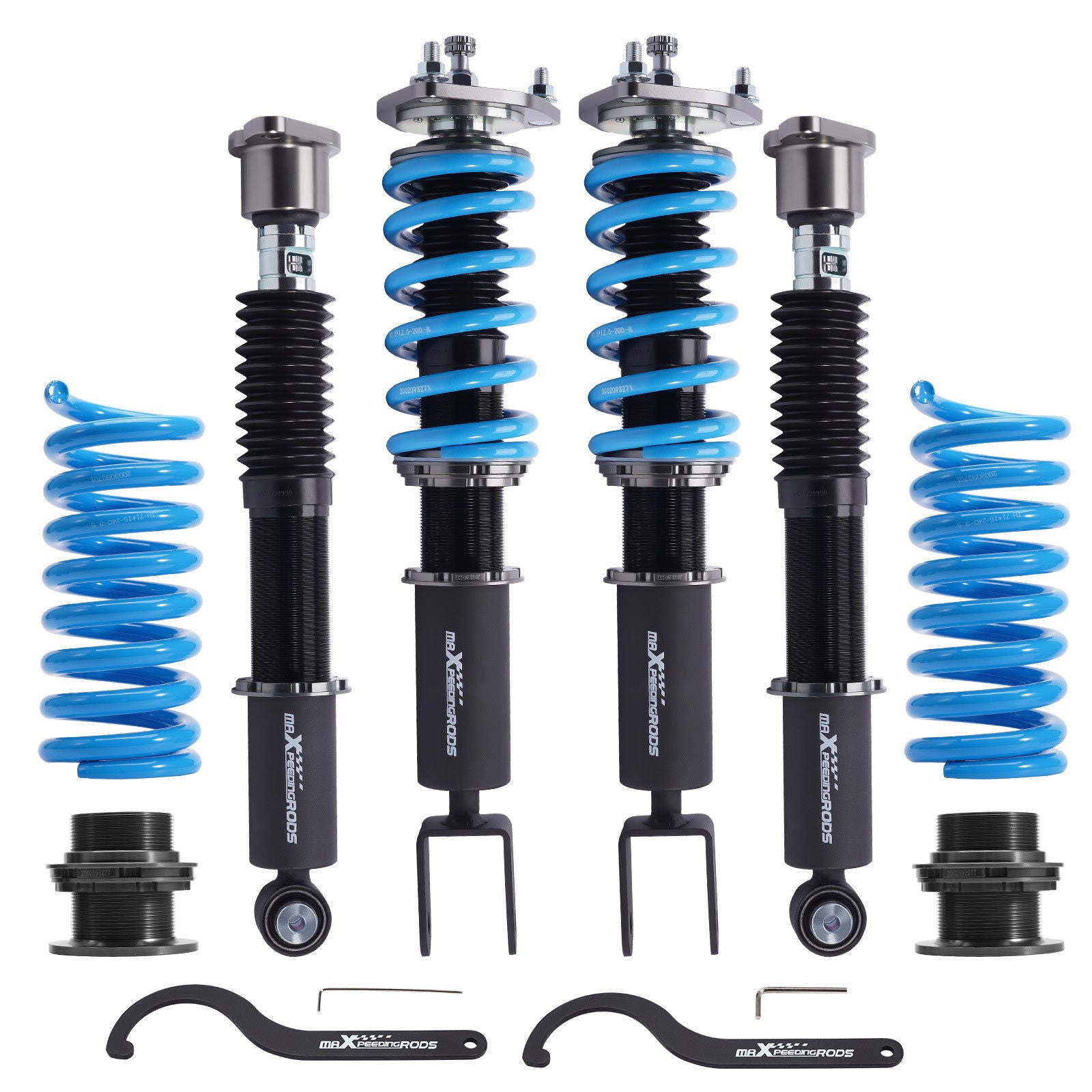 Mercedes-Benz W205 C200 C300 C350 RWD 15-21 T6 Coilovers Lowering Kit - Parts Agent