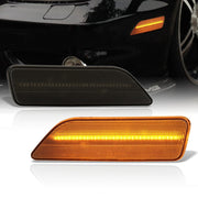 Mercedes Benz CLS500 CLS55 C219 2006-2006 / CLS550 CLS63 2007-2011 Front Amber LED Side Marker Lights Smoke Len - Parts Agent