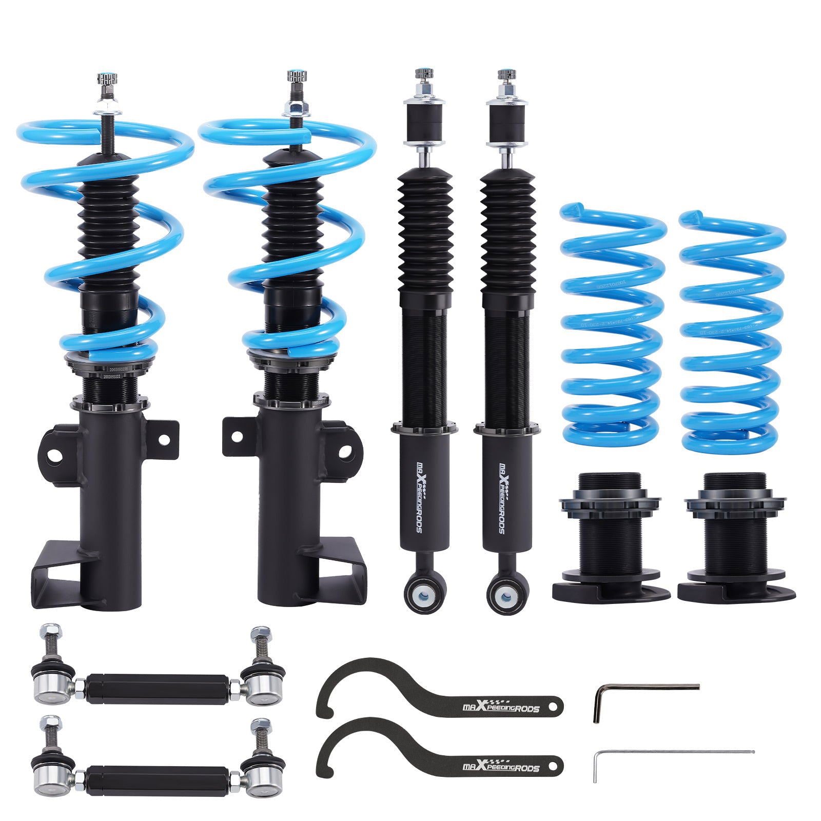 Mercedes W203 W209 2001-2007 RWD 24 Way Damper Coilovers Suspension Kit Lowering Kit - Parts Agent