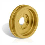 Mitsubishi 2.0L 4G63 / 2.4L 4G64 Underdrive Crank Pulley Gold - Parts Agent