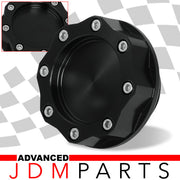 Mitsubishi Aluminum Octogon Screw Style Oil Cap Black - Parts Agent