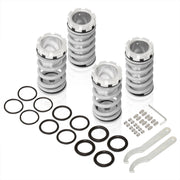 Mitsubishi Eclipse 1989-1999 / Nissan Sentra 1991-1999 / Toyota Corolla 1993-1997 Coilover Sleeves Kit Silver (Silver Sleeves) - Parts Agent