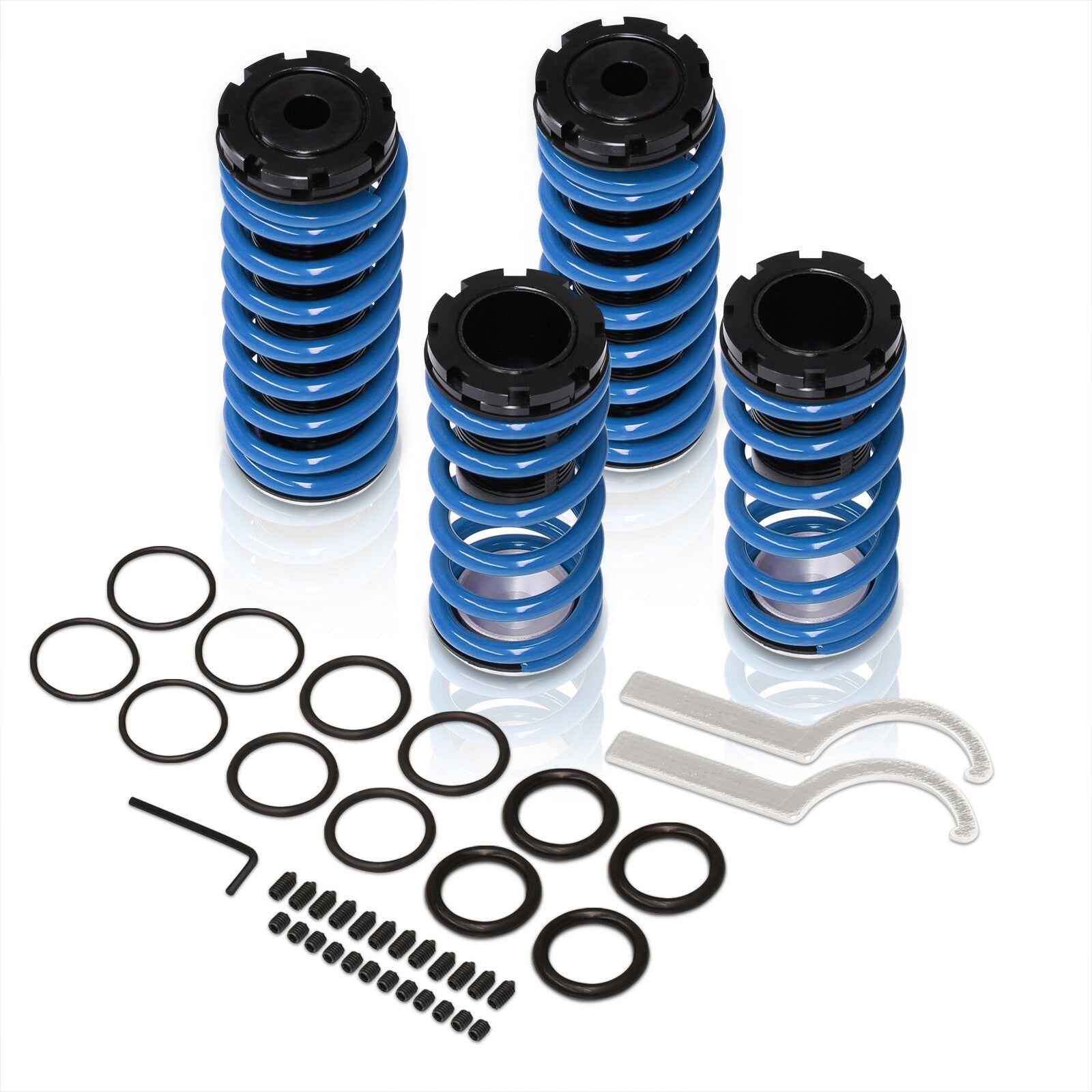 Mitsubishi Eclipse 2000-2005 Coilover Sleeves Kit Blue - Parts Agent