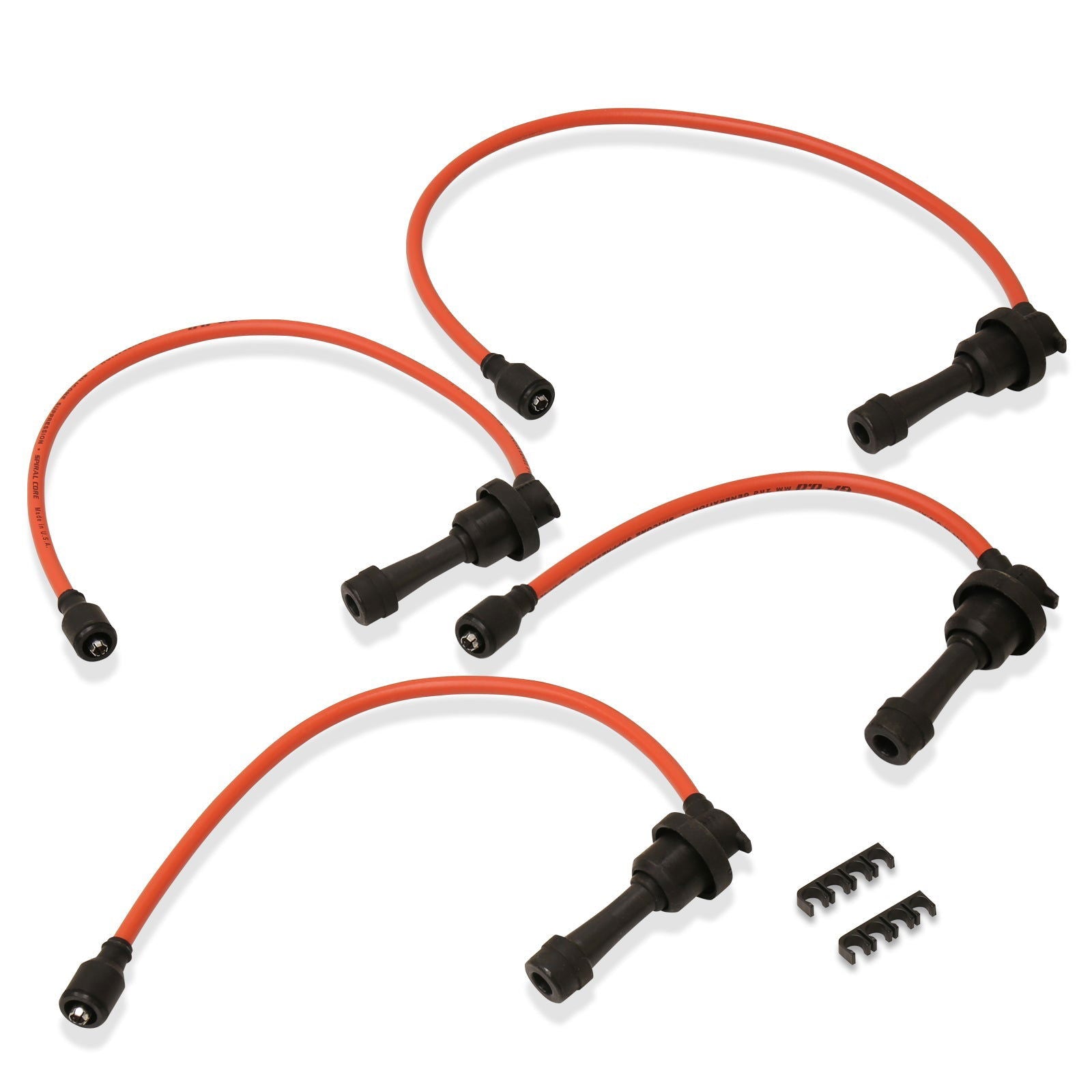 Mitsubishi Eclipse Turbo 1995-1999 Spark Plug Wires Red - Parts Agent
