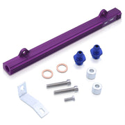 Mitsubishi Evo 4-9 / Eclipse 1995-1999 4G63 Turbo Fuel Injector Rail Purple - Parts Agent