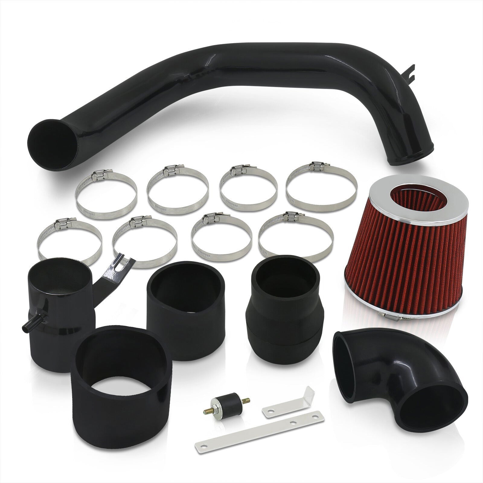 Mitsubishi Lancer 2.0l I4 2002-2005 Cold Air Intake Black (Manual Transmissions Only) - Parts Agent