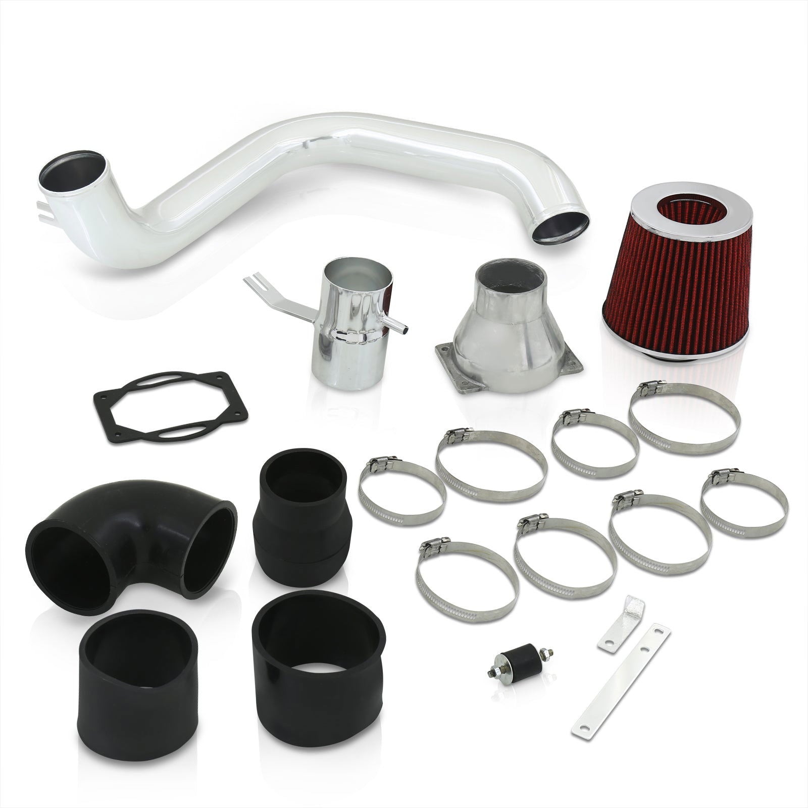 Mitsubishi Lancer 2.0l I4 2002-2005 Cold Air Intake Polished (Manual Transmissions Only) - Parts Agent