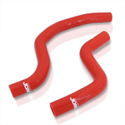 Mitsubishi Lancer EVO 4G63 2001-2007 Silicone Radiator Hoses Red - Parts Agent