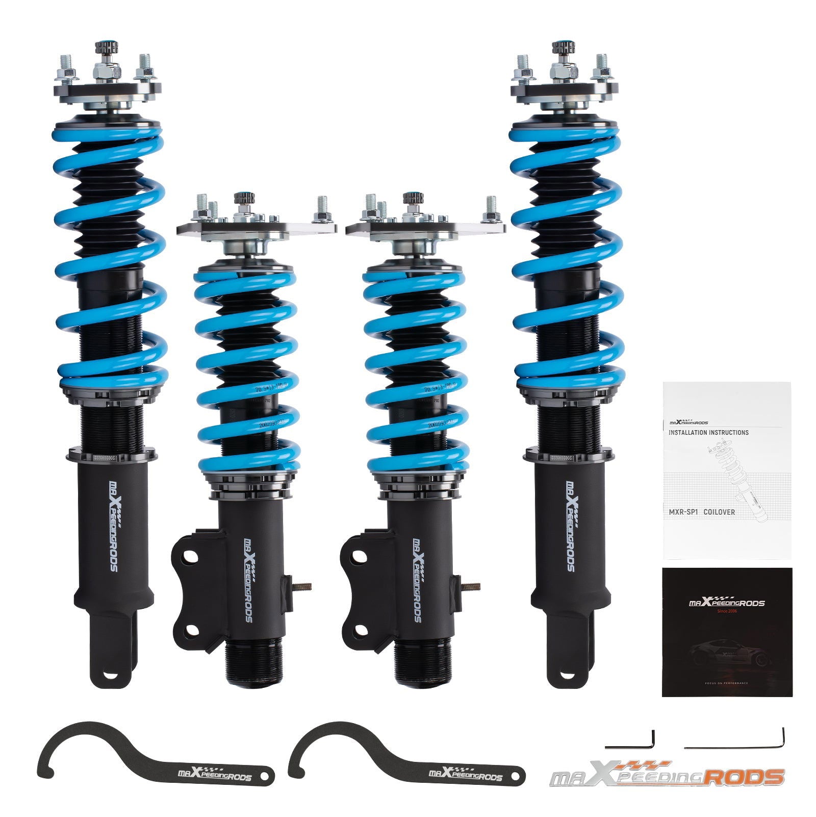 Mitsubishi Lancer EVO 7 8 9 2001-2007 COT6 Coilovers Shocks lowering kit - Parts Agent