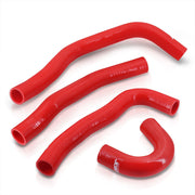 Mitsubishi Lancer EVO X 2008-2015 Silicone Radiator Hoses Red - Parts Agent