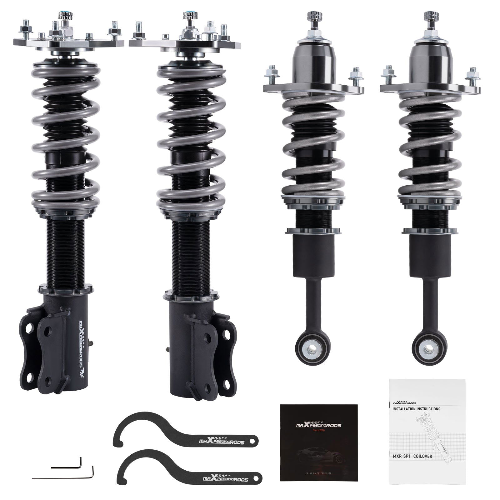 New COT7 Coilovers Suspension Kit Mitsubishi Lancer FWD 02-06 lowering kit - Parts Agent