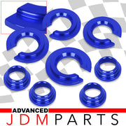 Nissan 180SX/200SX/240SX/300ZX Subframe Bushings Collars Blue - Parts Agent