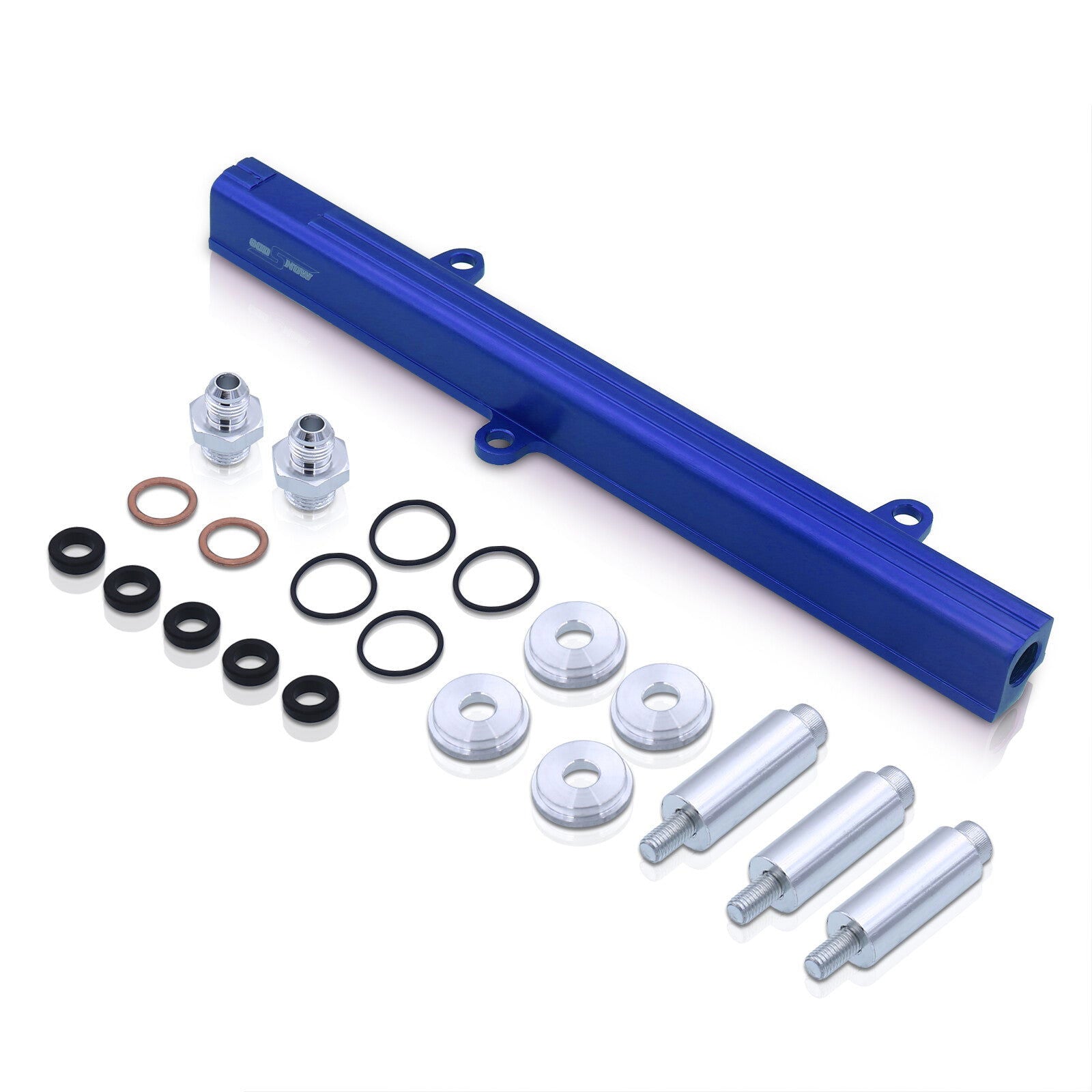 Nissan 240SX S13 1989-1994 SR20DET Fuel Injector Rail Blue - Parts Agent