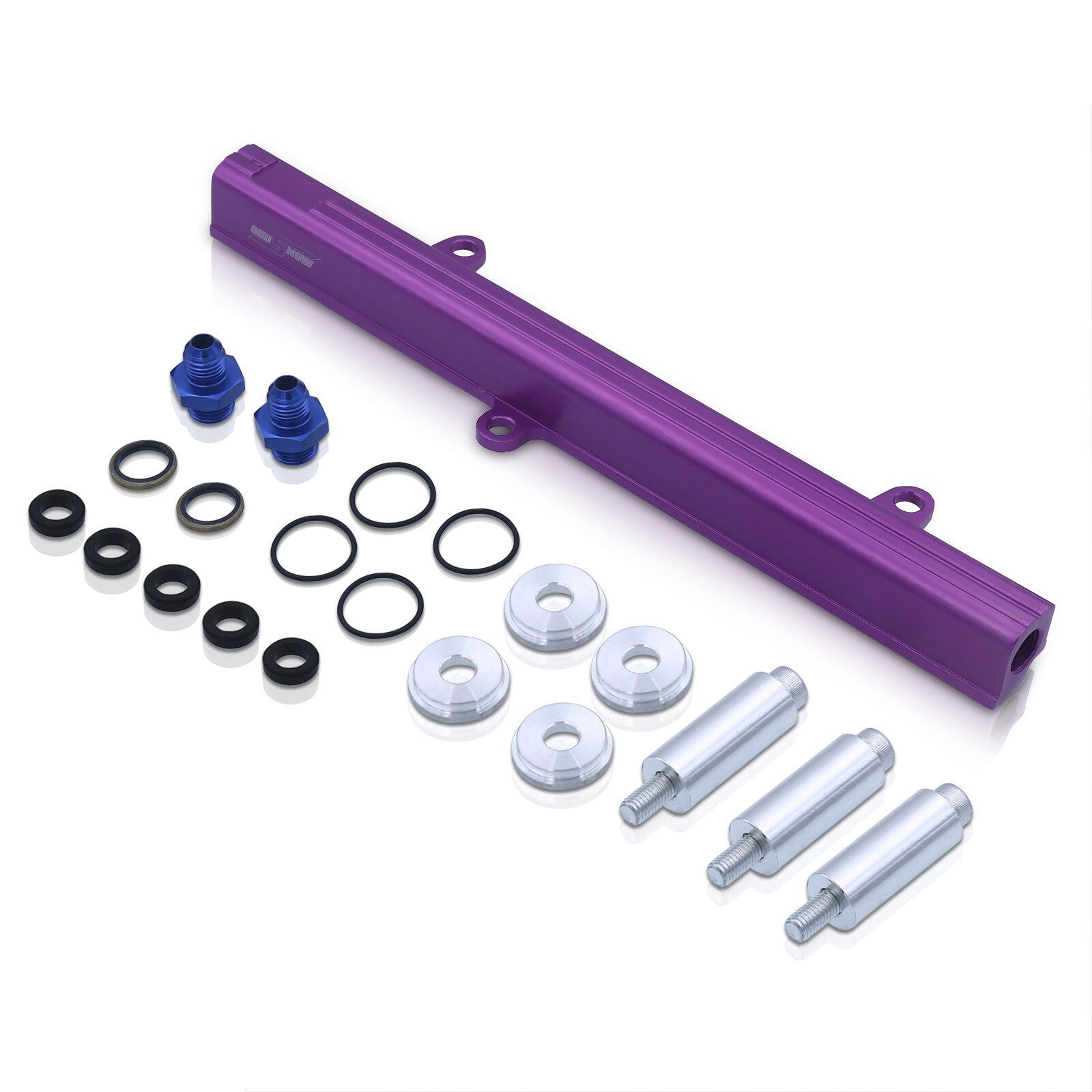 Nissan 240SX S13 1989-1994 SR20DET Fuel Injector Rail Purple - Parts Agent