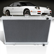 Nissan 240SX S13 KA24DE / CA18DET / RB20DET 1989-1994 Manual Transmission Aluminum Radiator - Parts Agent