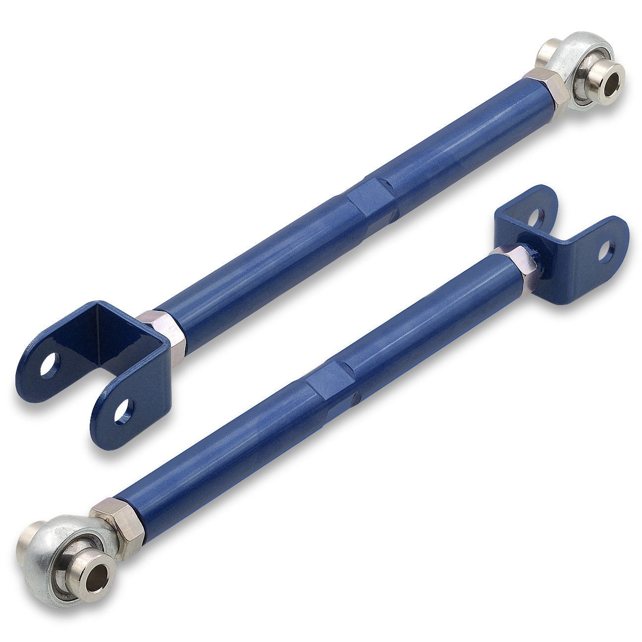 Nissan 240SX S13 S14 1989-1998 / 300ZX Z32 1990-1996 Rear Lower Adjustable Toe Control Arms Blue - Parts Agent