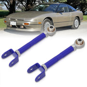 Nissan 240SX S13 S14 1989-1998 / 300ZX Z32 1990-1996 Rear Lower Adjustable Traction Control Arms Blue - Parts Agent