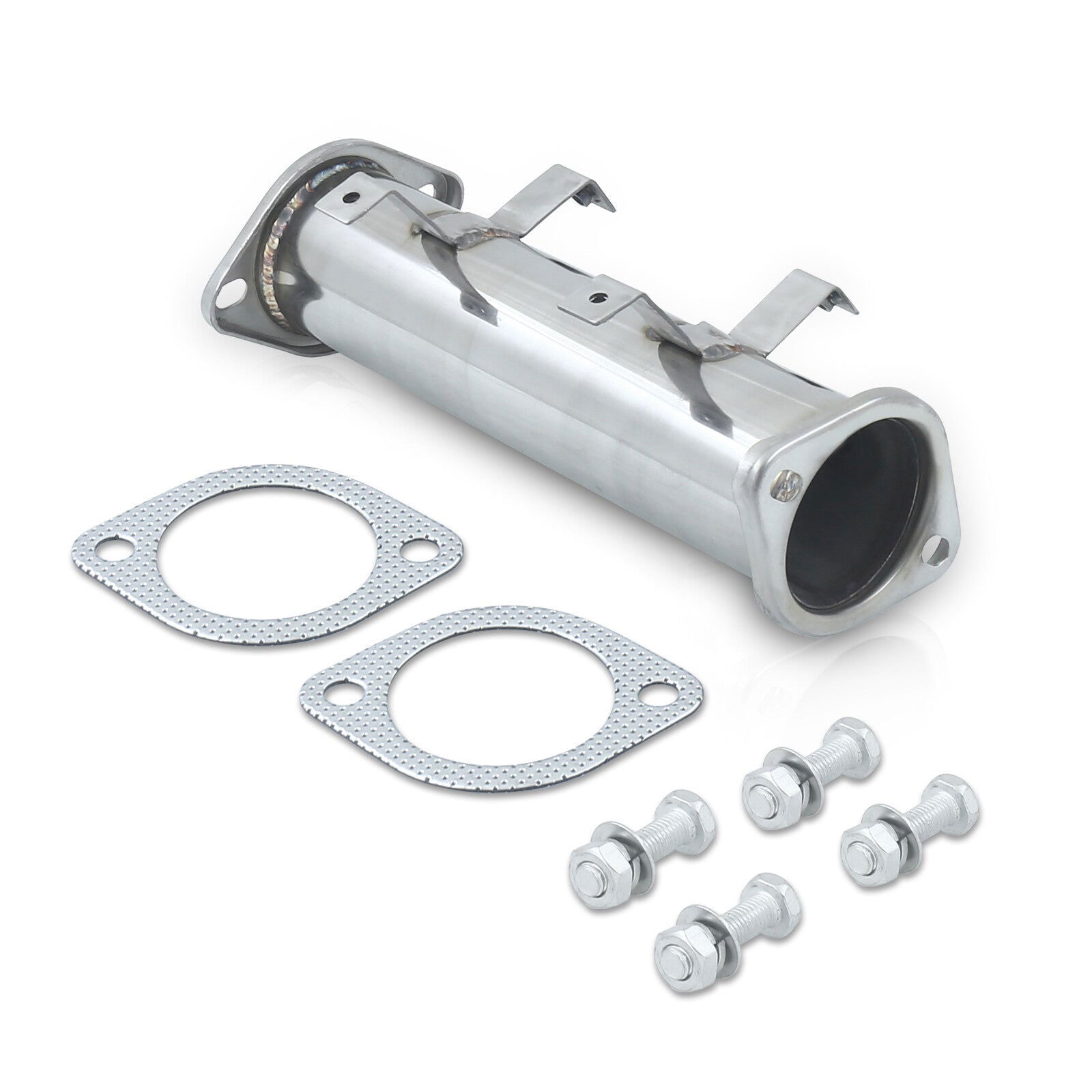 Nissan 240SX S13 S14 1989-1998 3" Stainless Steel Non-Resonated Test Pipe - Parts Agent