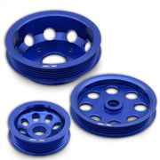 Nissan 240SX S14 S15 SR20 Underdrive Crank Pulley Blue - Parts Agent