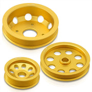 Nissan 240SX S14 S15 SR20 Underdrive Crank Pulley Gold - Parts Agent