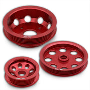 Nissan 240SX S14 S15 SR20 Underdrive Crank Pulley Red - Parts Agent