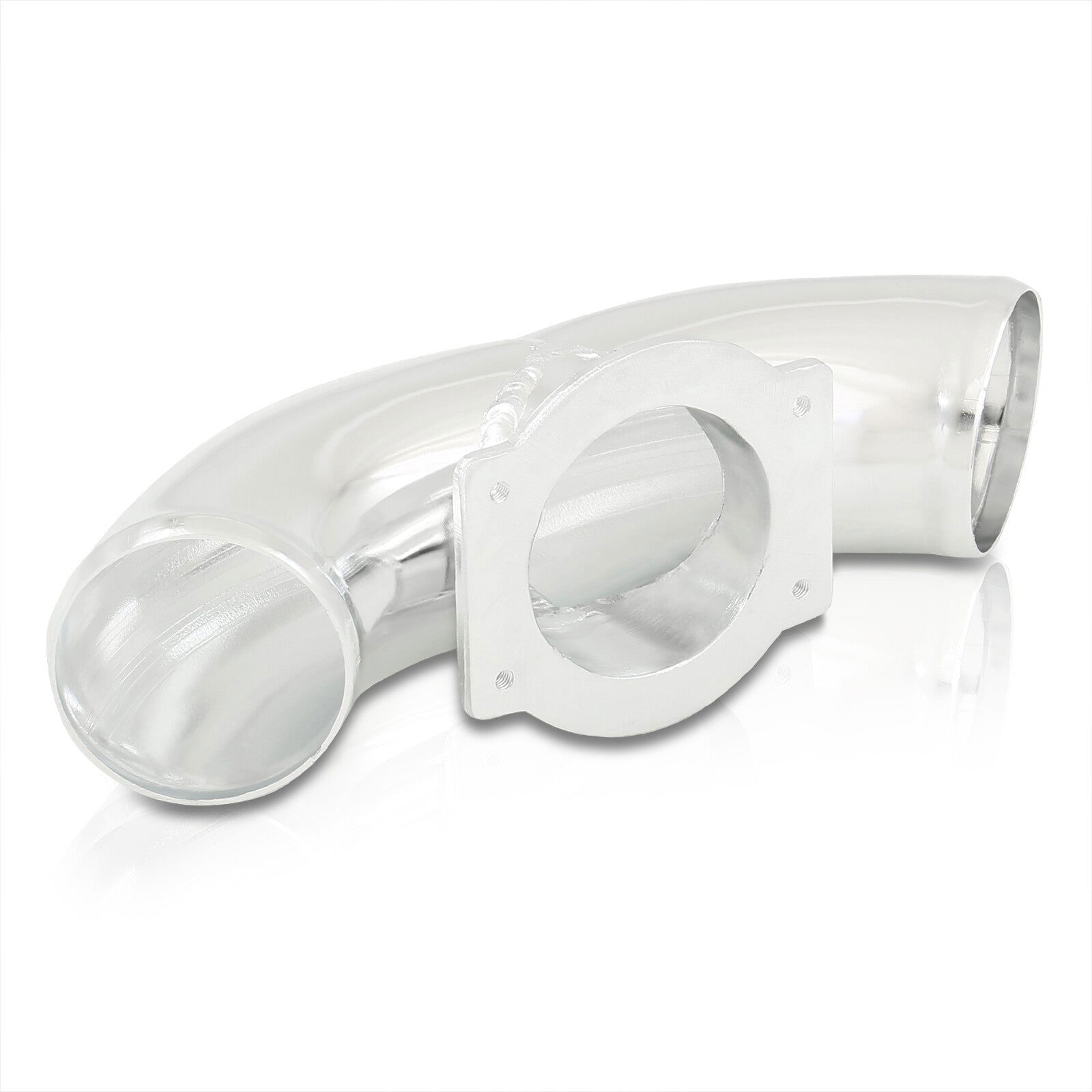 Nissan 300ZX Z32 Twin Turbo 1990-1996 Dual 3" Cold Air Intake Pipe Polished (No Filter) - Parts Agent