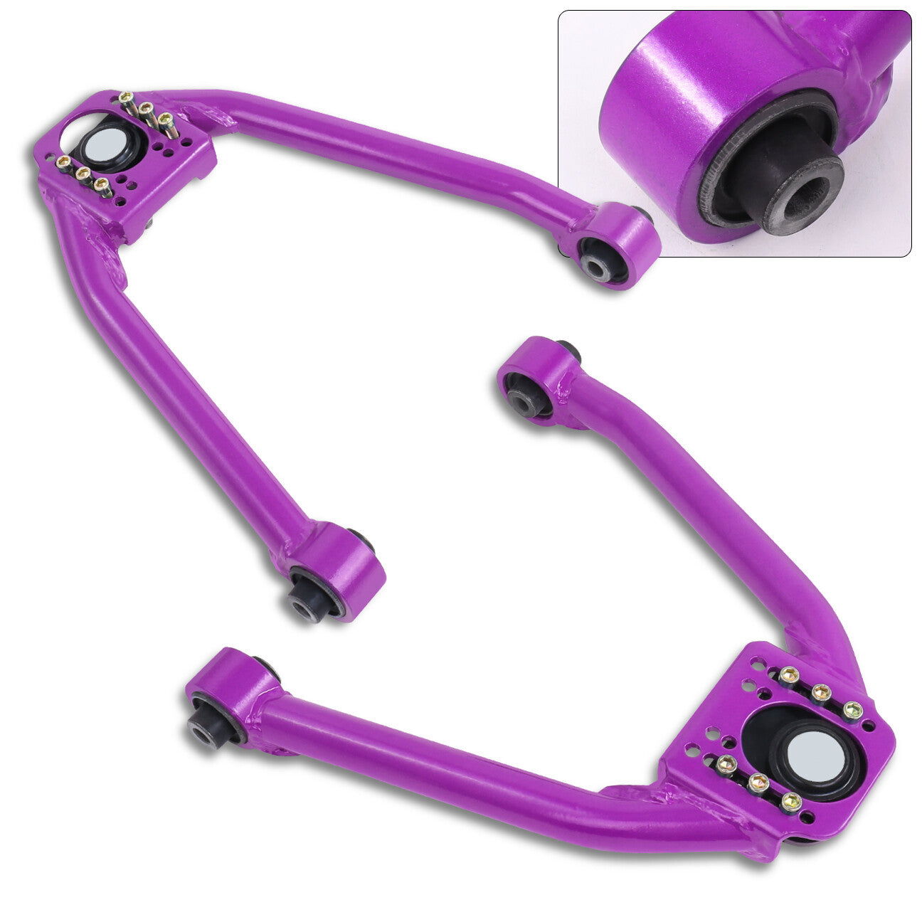 Nissan 350Z 2003-2009 / Infiniti G35 2003-2007 Front Upper Control Arms Camber Kit Purple - Parts Agent