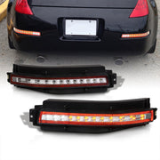 Nissan 350Z Z33 2003-2009 Rear 4-in-1 Function Sequential LED Fog Light (Brake/Reverse/Running/Signal) Clear Len - Parts Agent