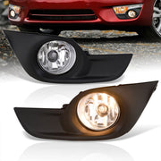 Nissan Altima 4DR 2013-2015 Front Fog Lights Clear Len (Includes Switch & Wiring Harness) - Parts Agent