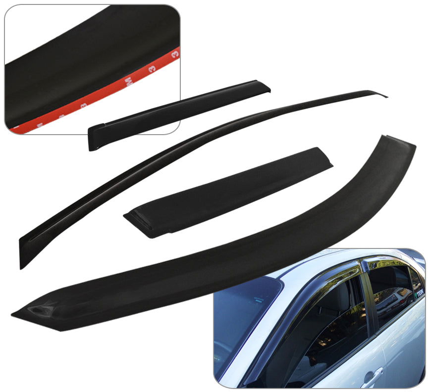 Nissan Maxima 1995-1999 4 Door Tape On Window Visors - Parts Agent