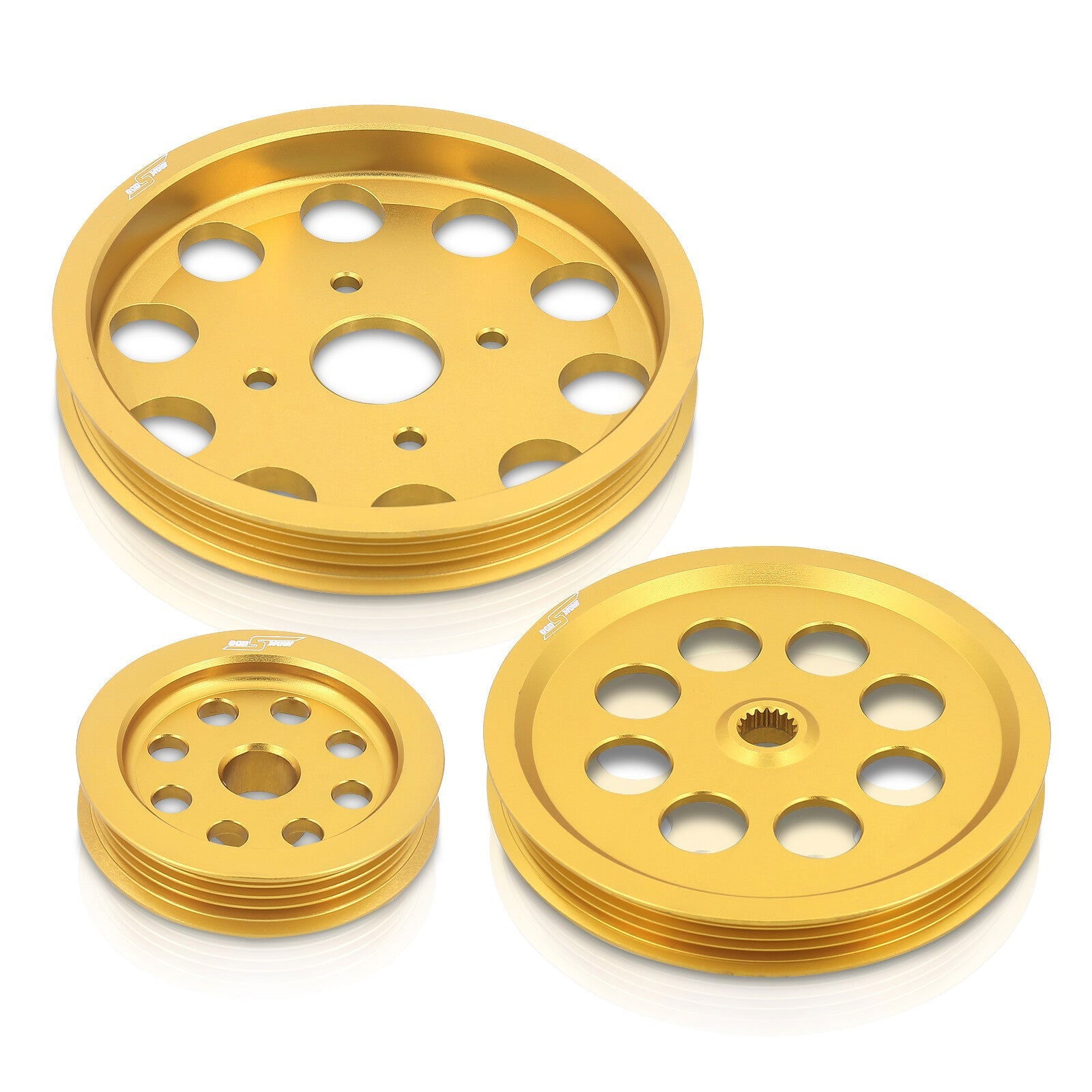 Nissan RB20 RB25 RB26 Underdrive Crank Pulley Gold - Parts Agent
